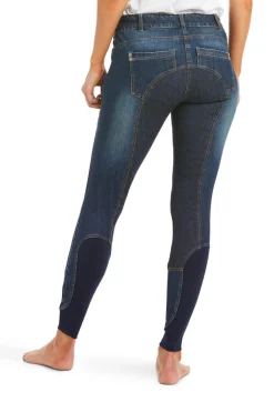 Ariat Halo Denim dames helforsterkede ridebukser