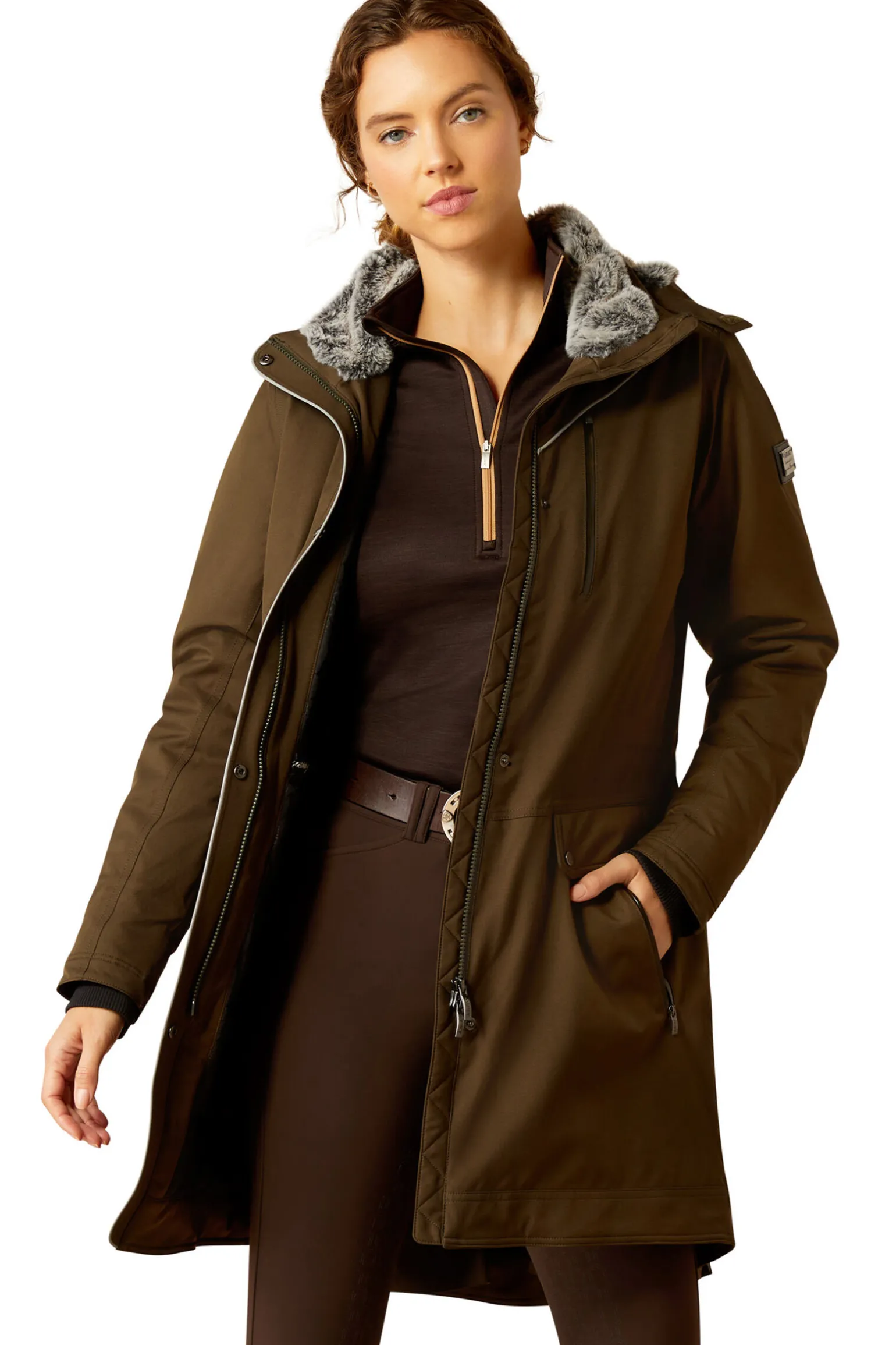 Ariat Tempest Vanntett og Fôret Parka for Kvinner