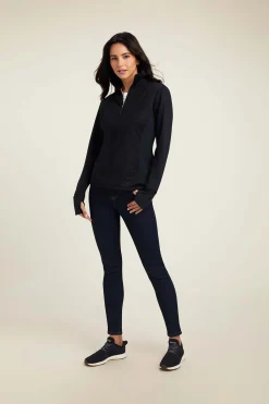 Ariat Venture sweatshirt med 1/2 glidelås til dame