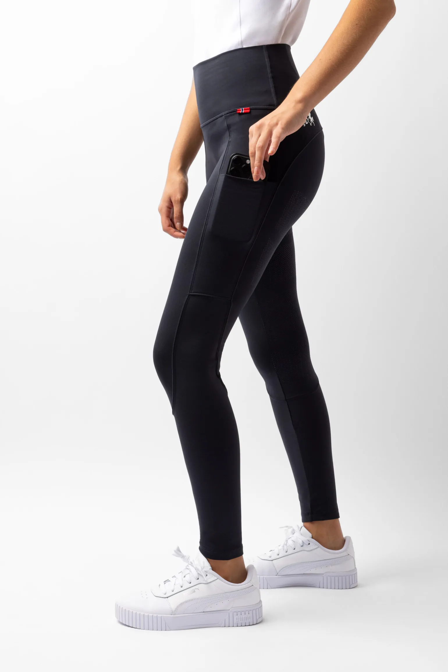 B Vertigo Lara helforsterket tights med høyt liv