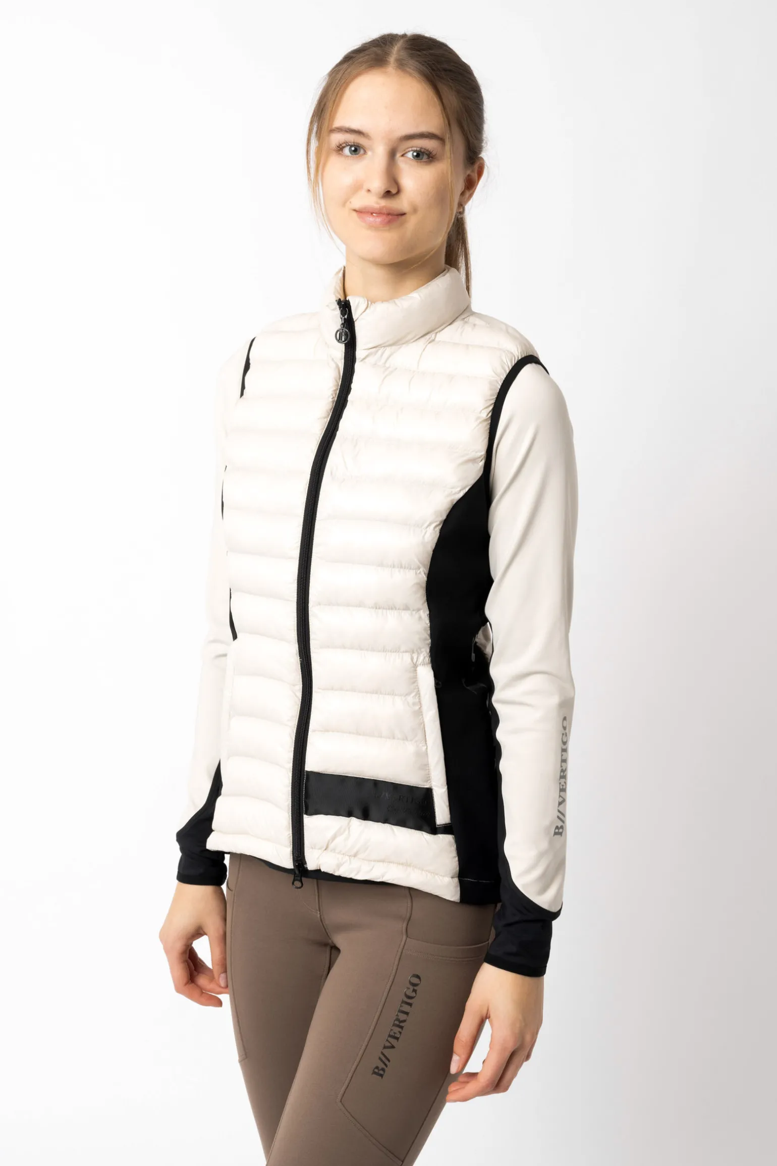 B Vertigo Sia ultralett, fôret ridevest til dame