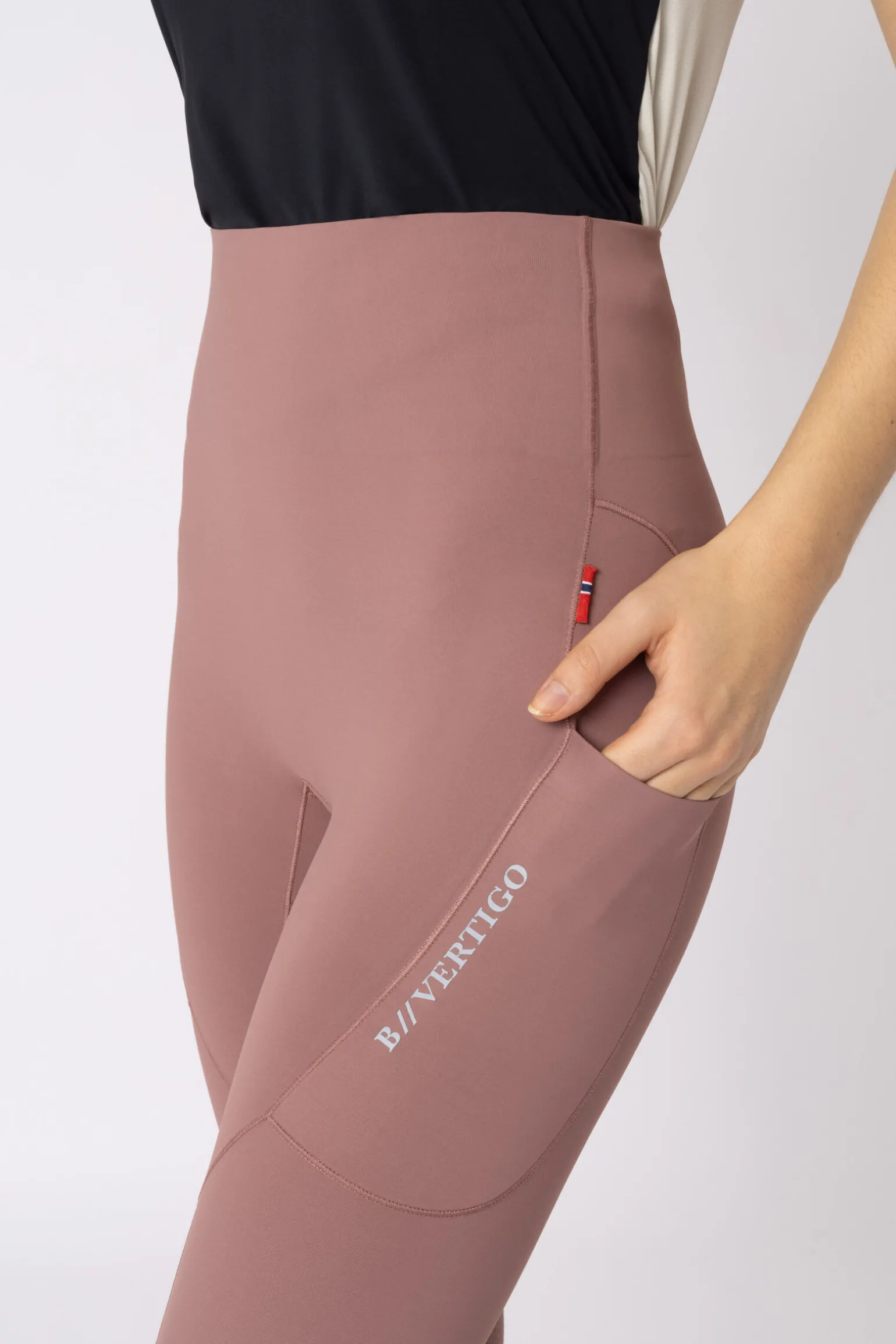 B Vertigo Viktoria sømløs helforsterket ridetights
