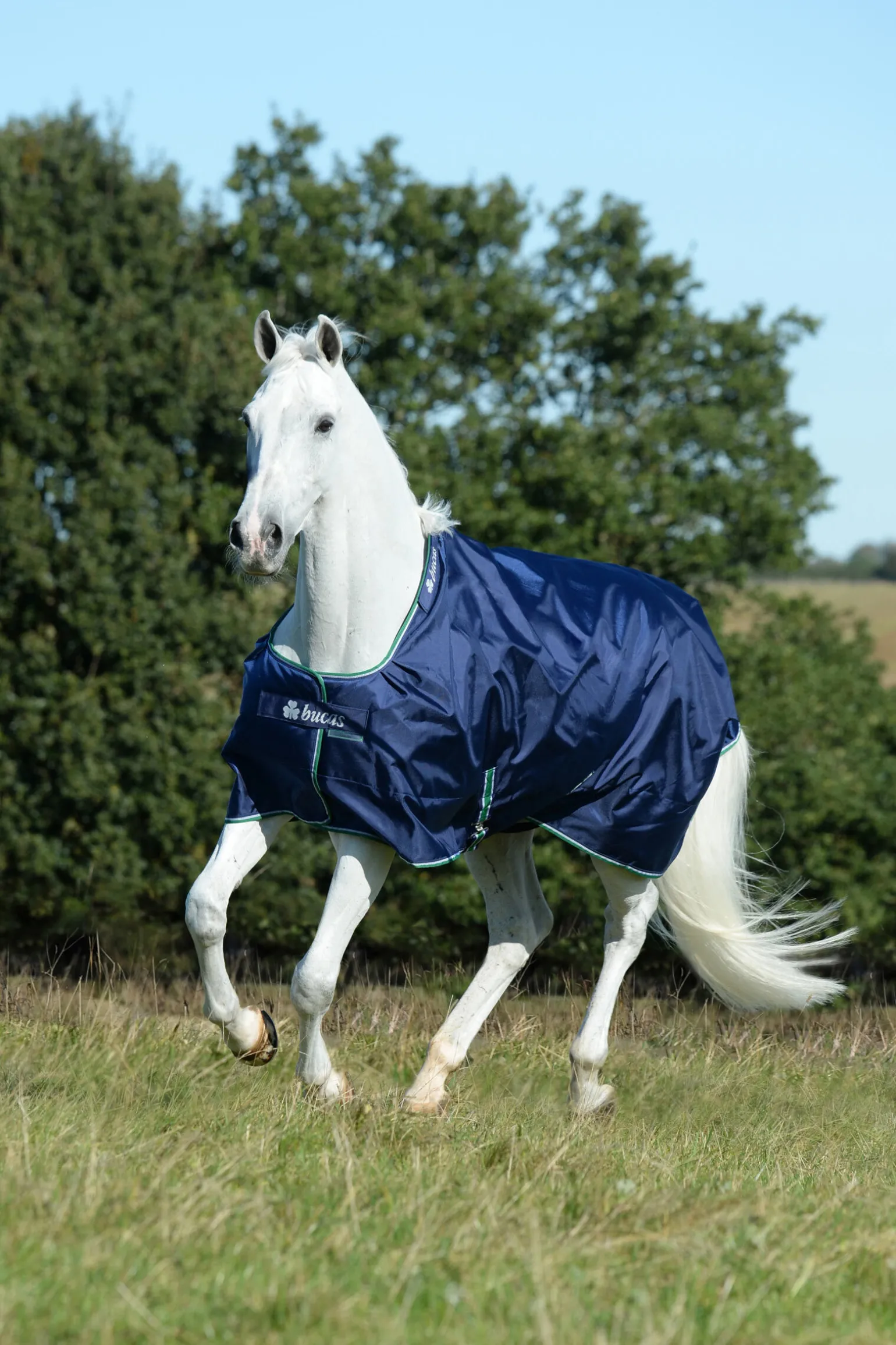 Bucas Smartex Rain utedekken med stor hals, 0g