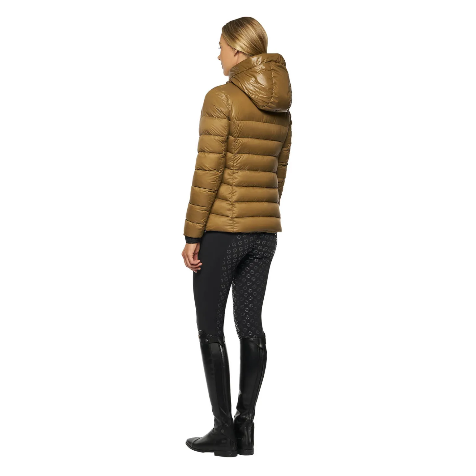 Cavalleria Toscana dame steppjakke med integrert hette