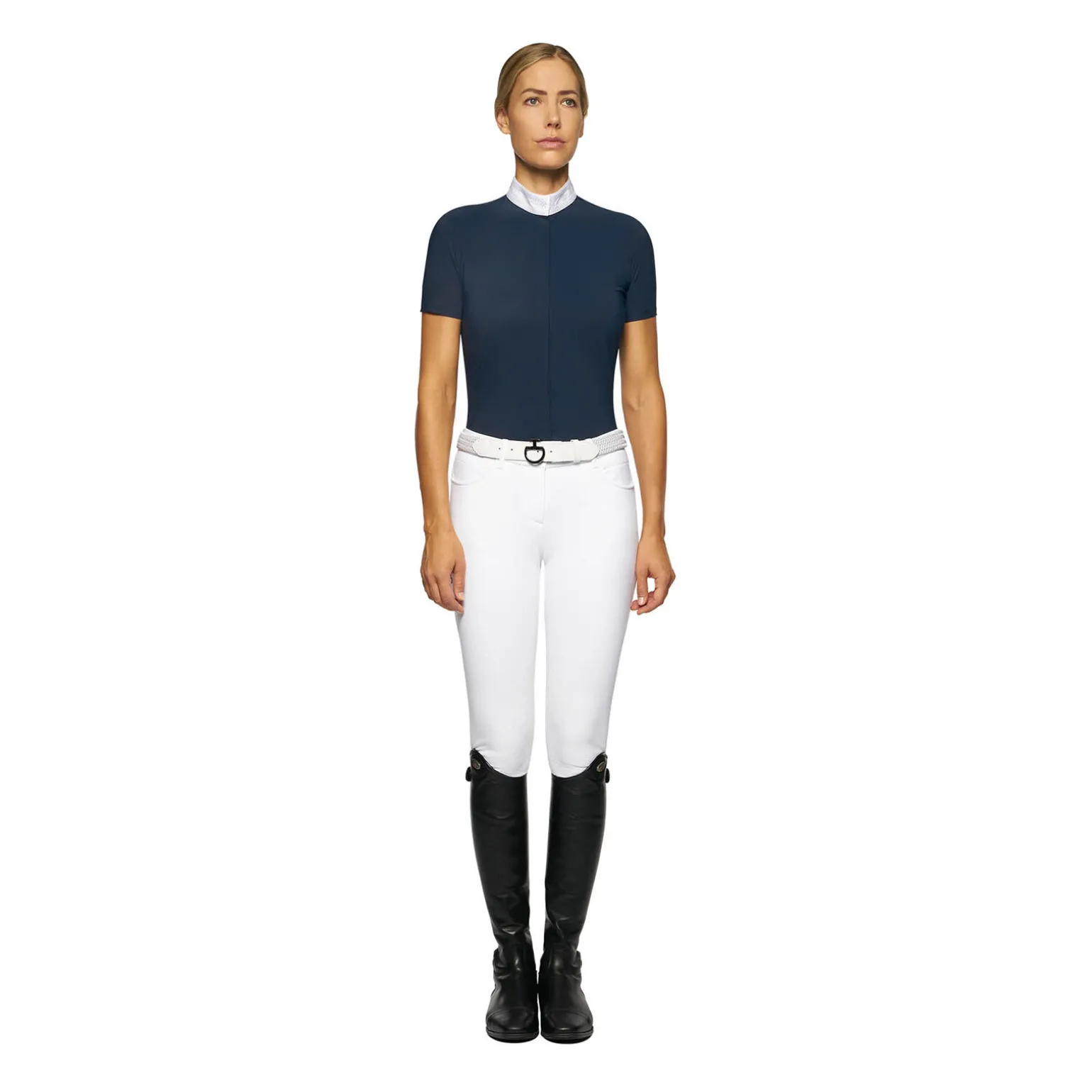 CT Elegant Embroidery S/S Competition Shirt