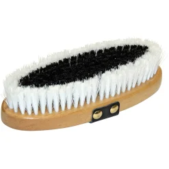 Haas Brush&Co junior hestebørste, trerygg, 17 cm