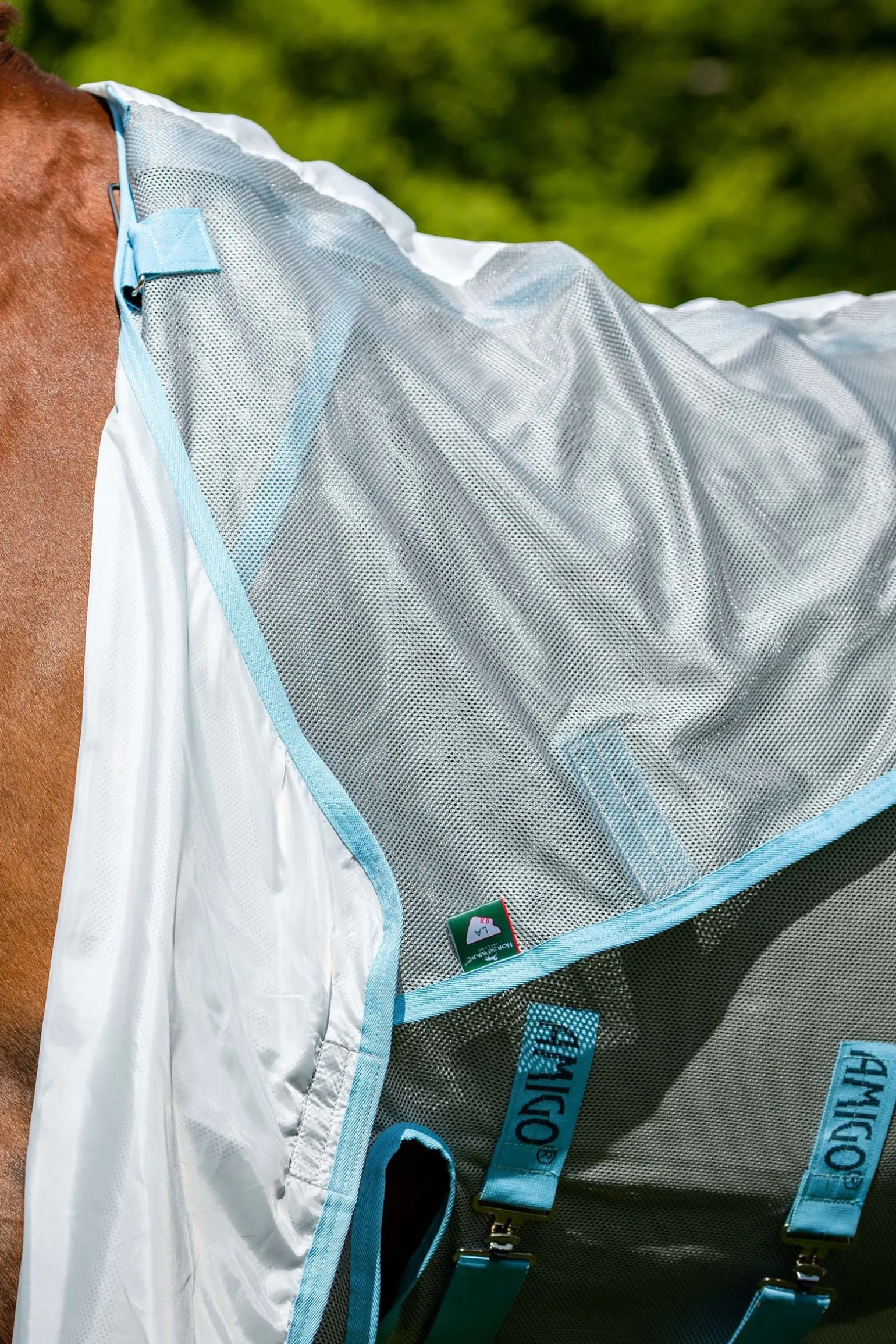 Horseware Amigo AmEco Bug Buster fluedekken med avtakbar nakkedel
