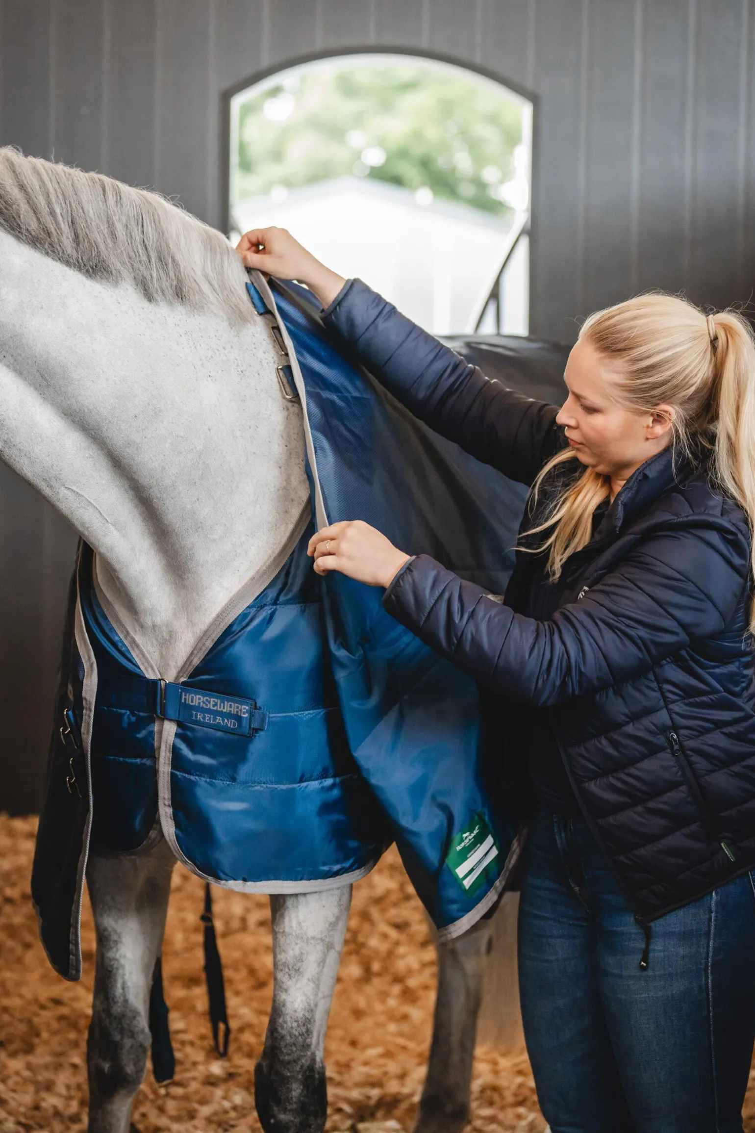 Horseware Ionic Therapy Stalldekken, 50g