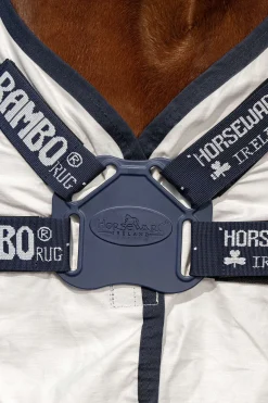 Horseware Rambo Natura Fluedekken med avtagbart halsstykke