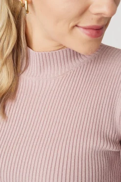 Horze Ava ribbestrikket pullover til dame
