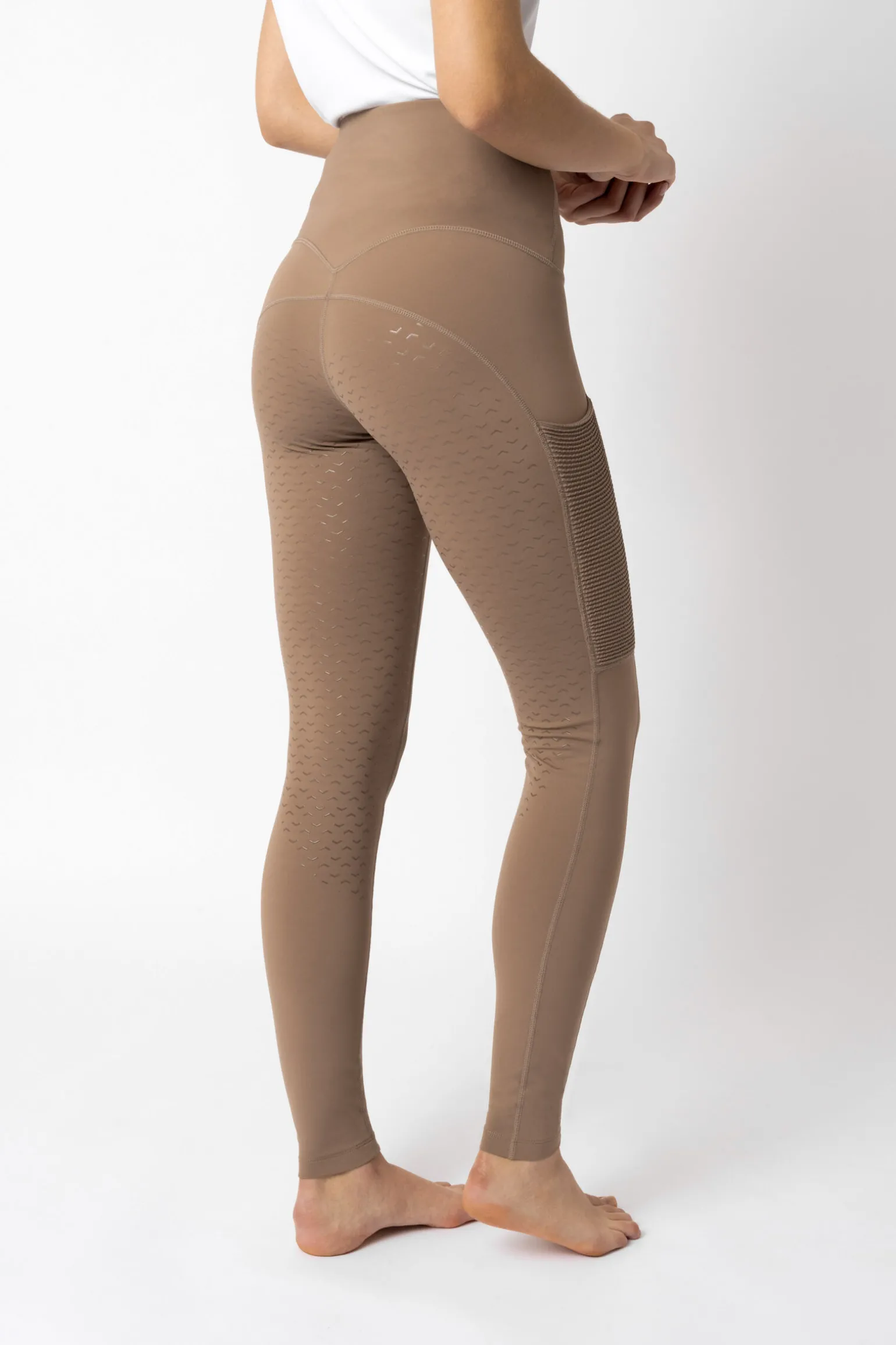 Horze Brina helforsterkede ridetights til dame