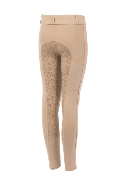 Horze Suna helforsterket ridetights til barn
