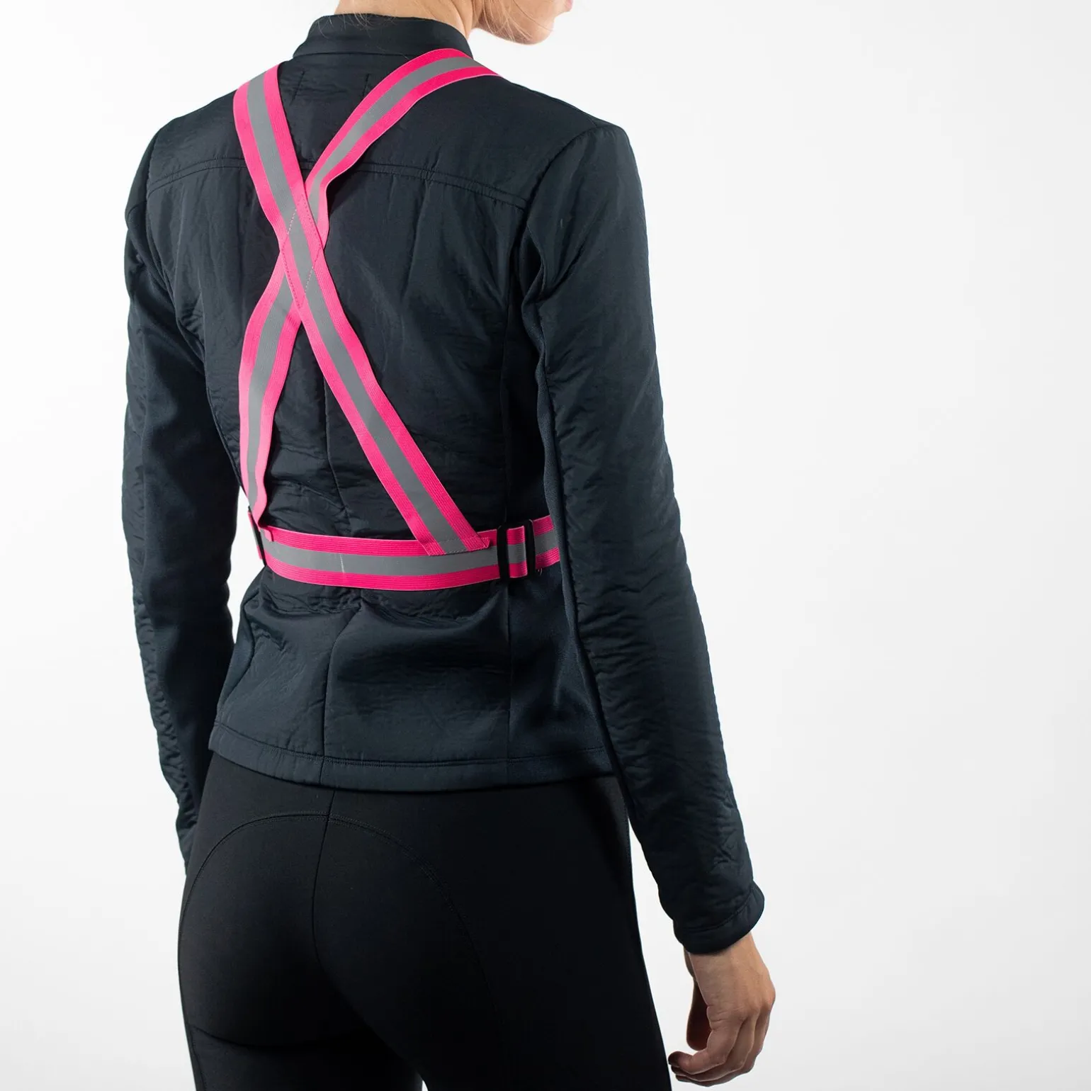 Horze vest med reflekterende stripe, justerbar