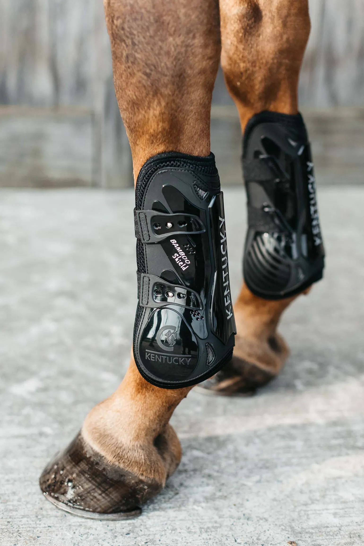 Kentucky Horsewear Bamboo elastiske frambeinsbelegg