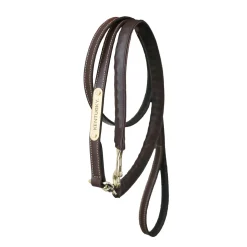 Kentucky Horsewear lærdekt leietau med kjetting