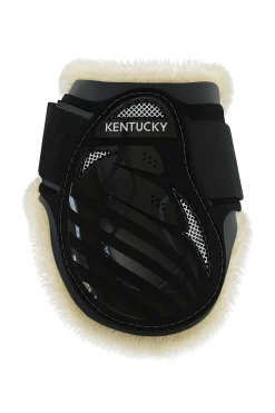 Kentucky Horsewear Vegan bakbeinsbelegg til unghest med saueskinn