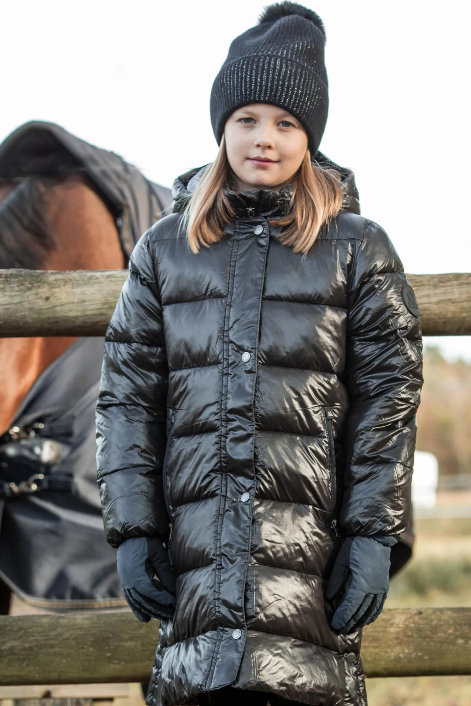 Mountain Horse Irma lang polstret kåpe for barn
