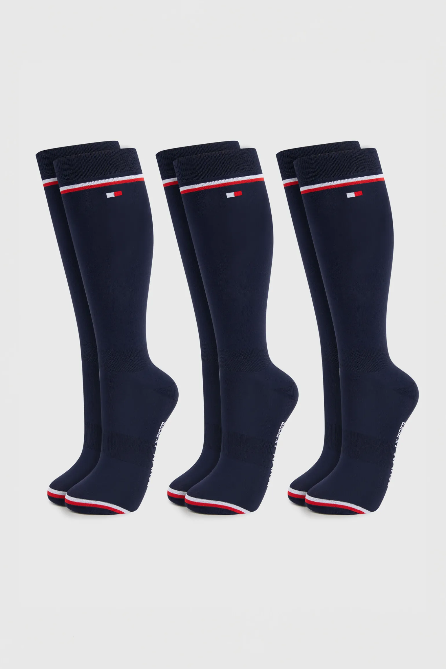 Tommy Hilfiger Equestrian Byron vinter ride sokker, 2-pakning