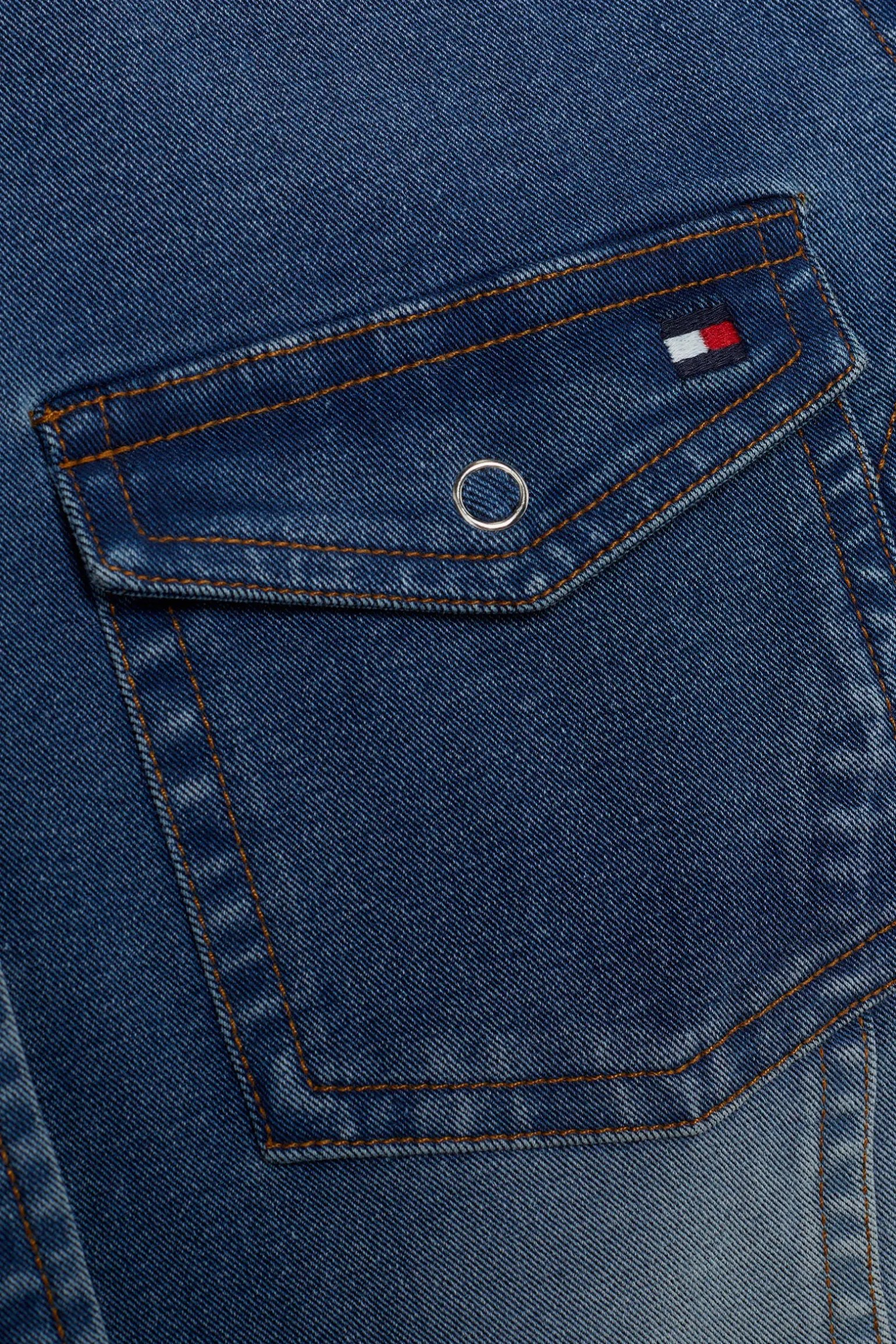 Tommy Hilfiger Equestrian Woodside Stretch Denim skjorte