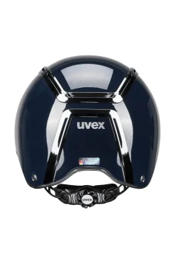 Uvex Exxeed Shiny Chrome Ridehjelm
