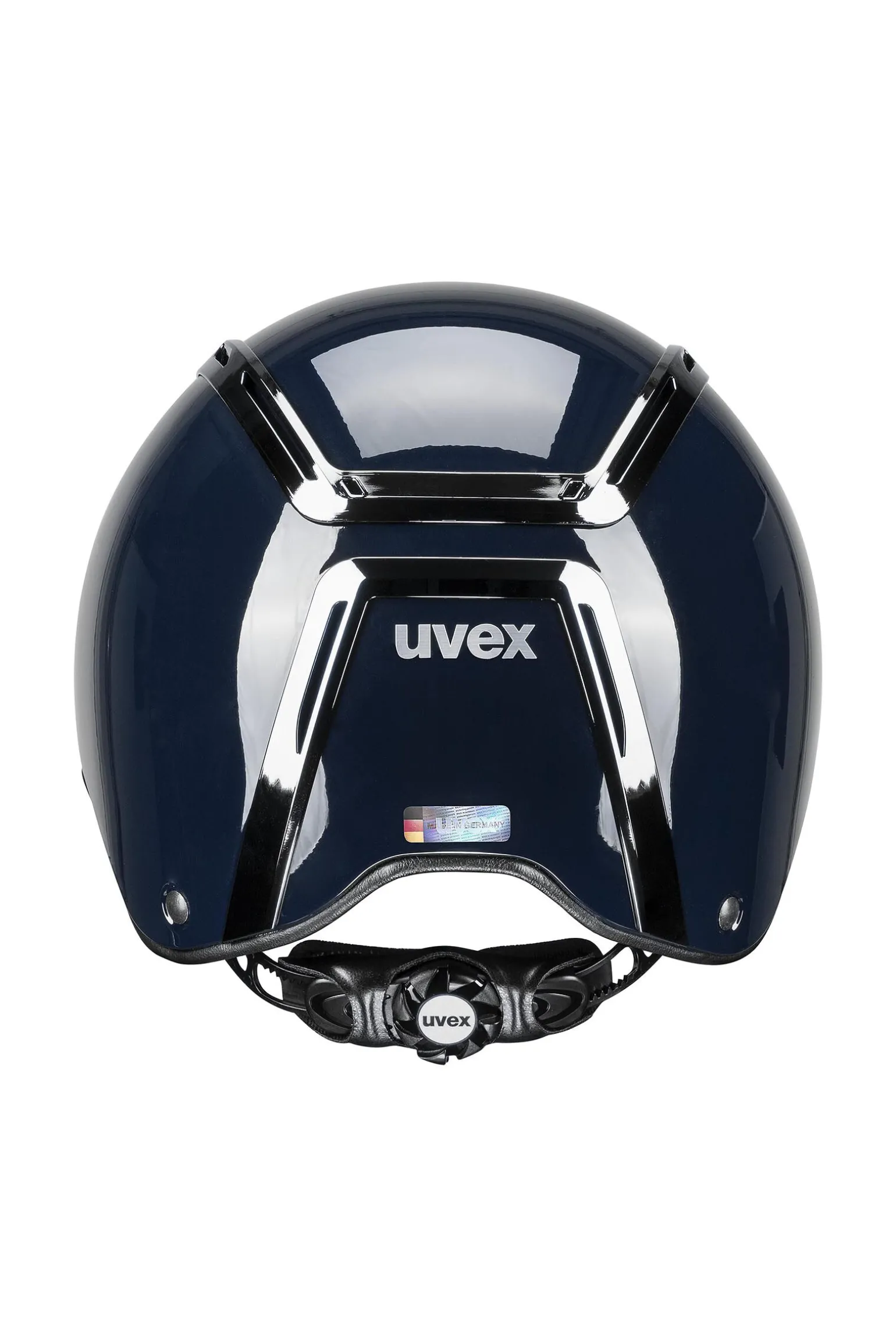 Uvex Exxeed Shiny Chrome Ridehjelm